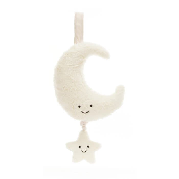 Jellycat Amuseables Moon Musical Pull Cream 6x15x28cm