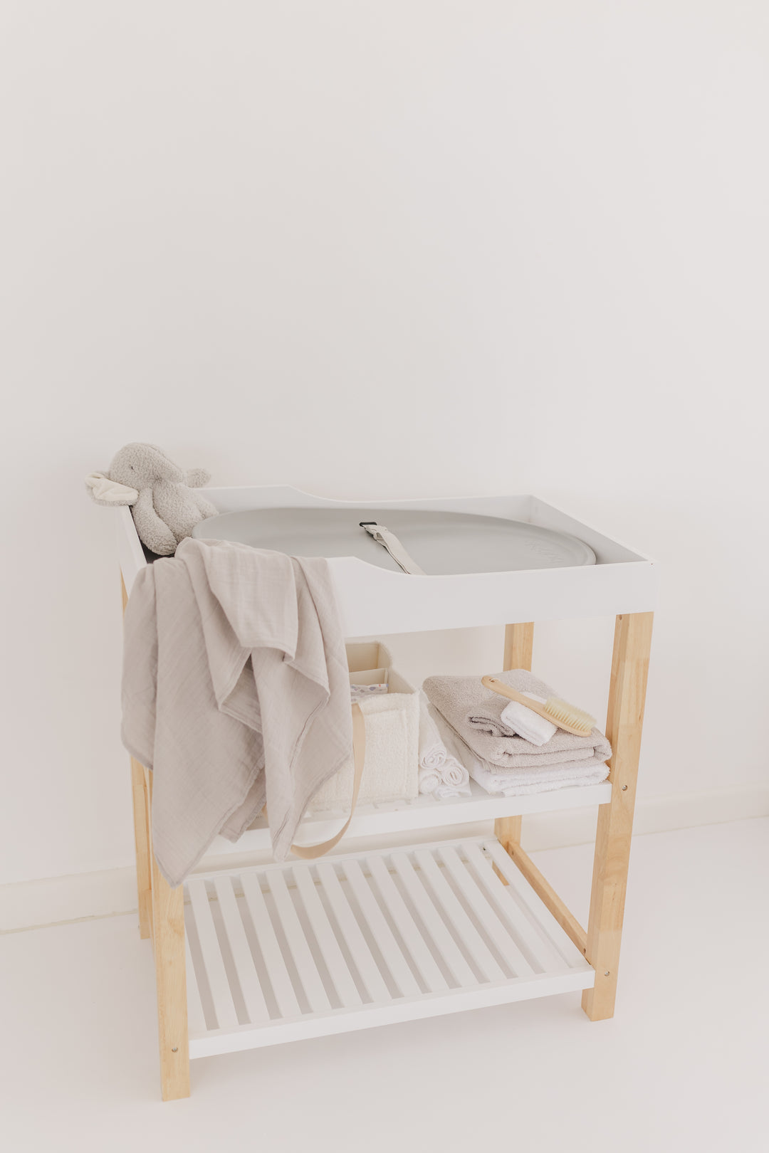 Bubble Baby Changing Mat - Grey