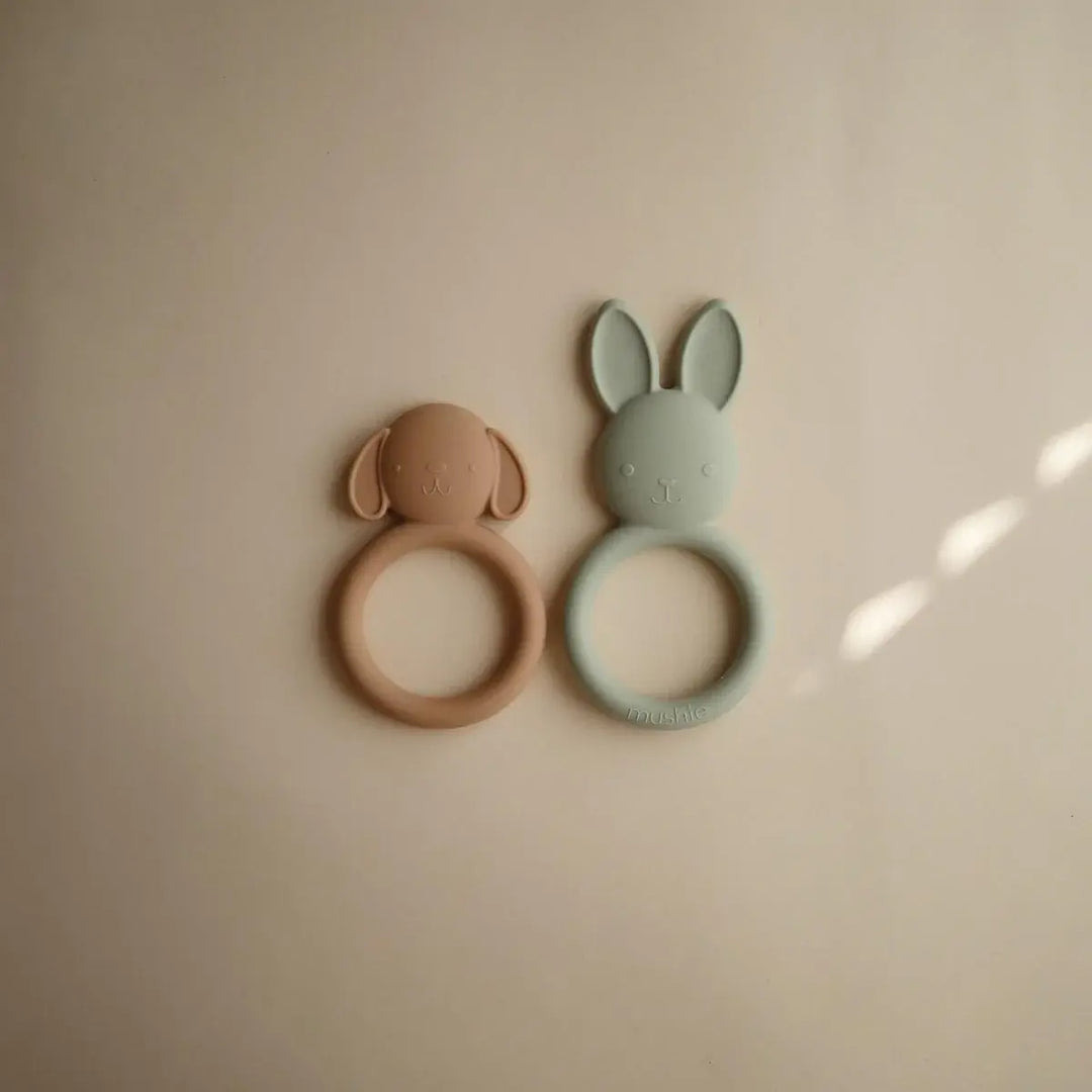 Mushie Animal Teether DOG