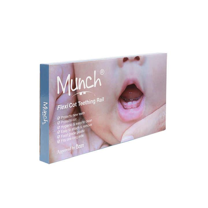 Munch Cot Teething Rail Flexi Clear