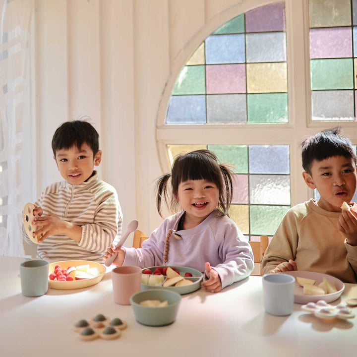 Mushie Silicone Suction Plate NATURAL