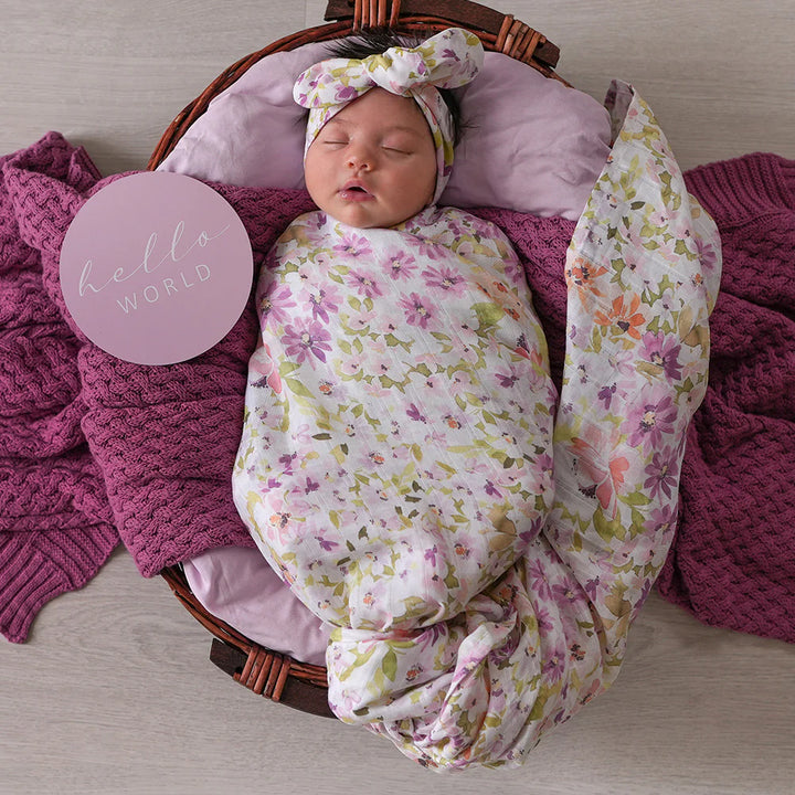 Organic Muslin Wrap - Isla