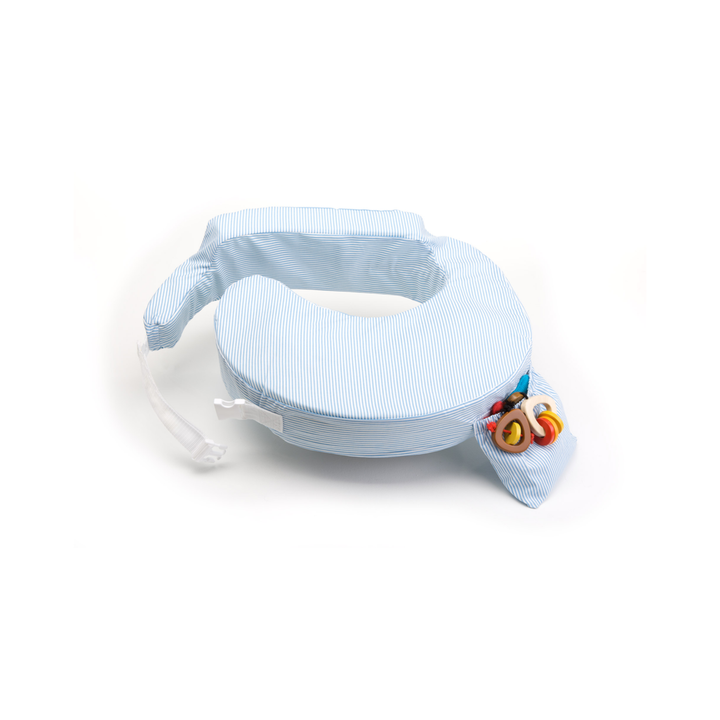My Brest Friend® Breastfeeding Pillow - Blue Stripe(1401501)