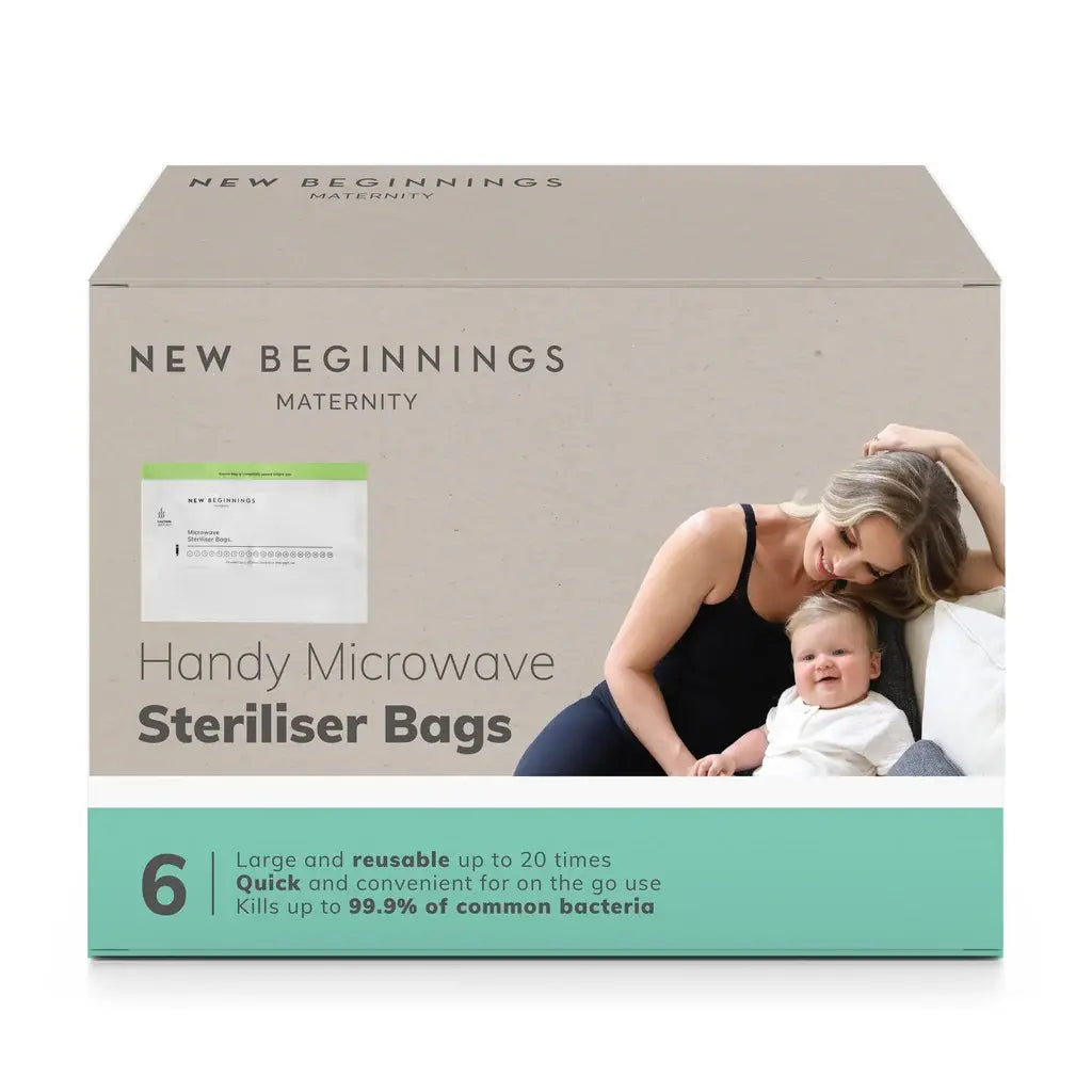 New Beginnings MICROWAVE STERILISER BAGS - 6pcs