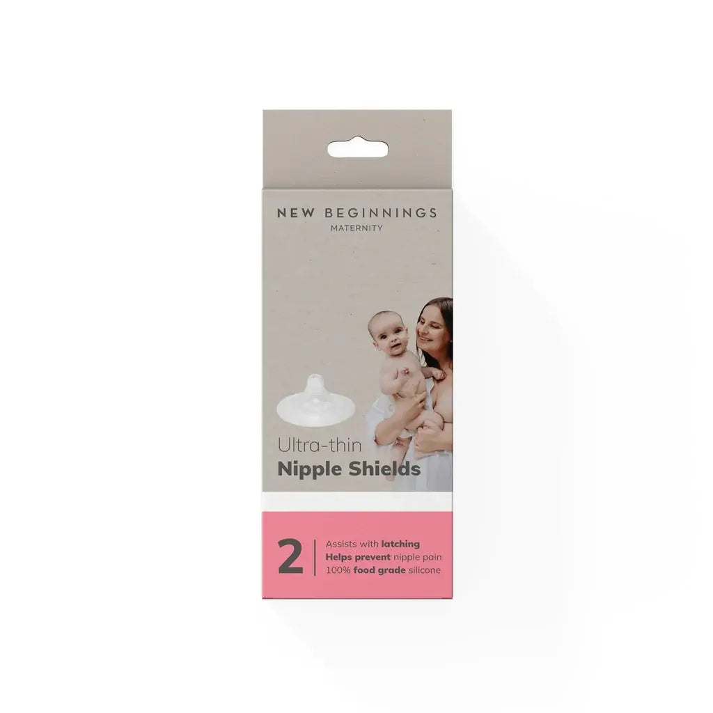 New Beginnings Ultra Thin Nipple Shields (2pk) S