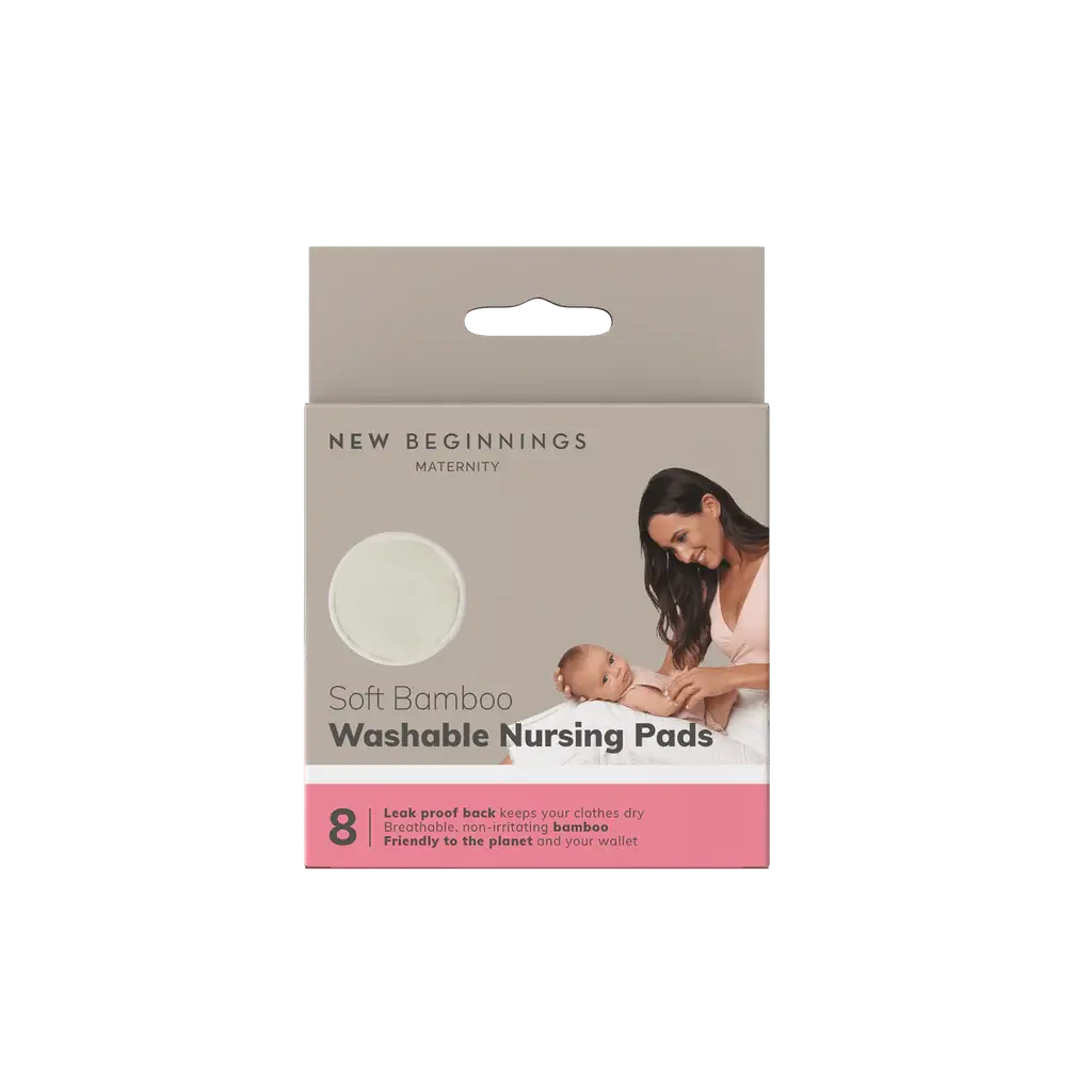 New Beginnings WASHABLE BREAST PAD 8S