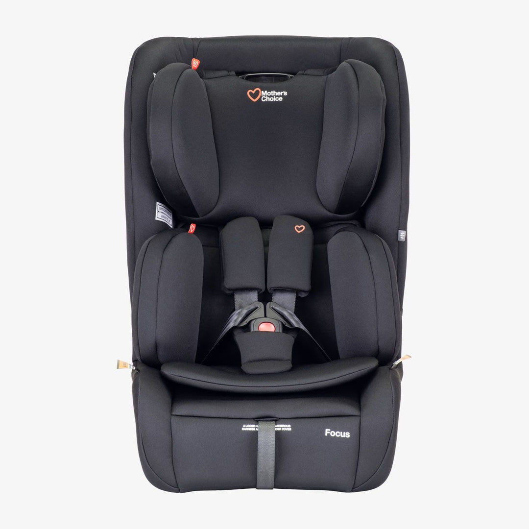 Mother's Choice Focus Harnessed Forward Facing Car Seat - Black Space (26015)