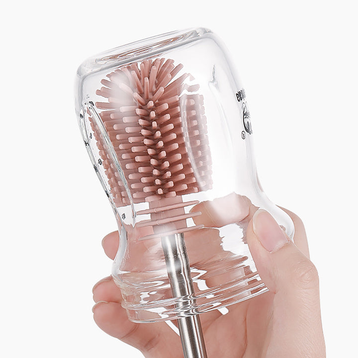 Haakaa Double-Ended Silicone Brush-Blush
