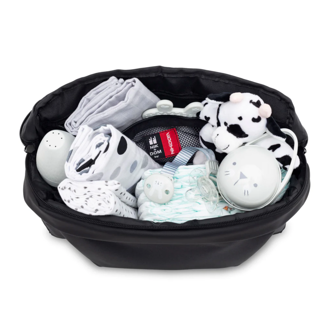 Nikidom Stroller Organiser Bag-Black