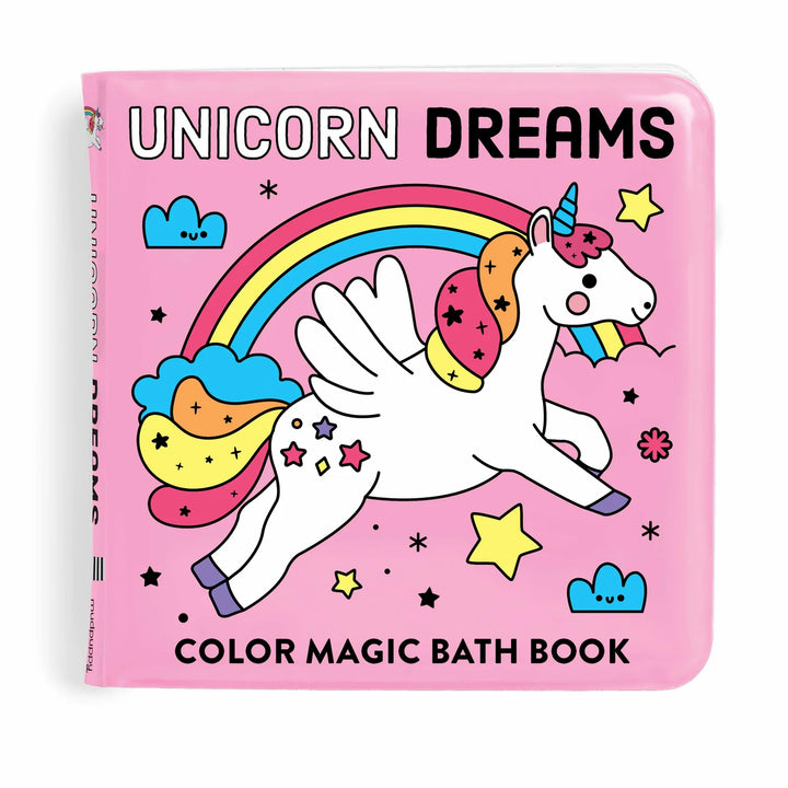 Mudpuppy Unicorn Dreams Color Magic Bath Book Multi-Coloured