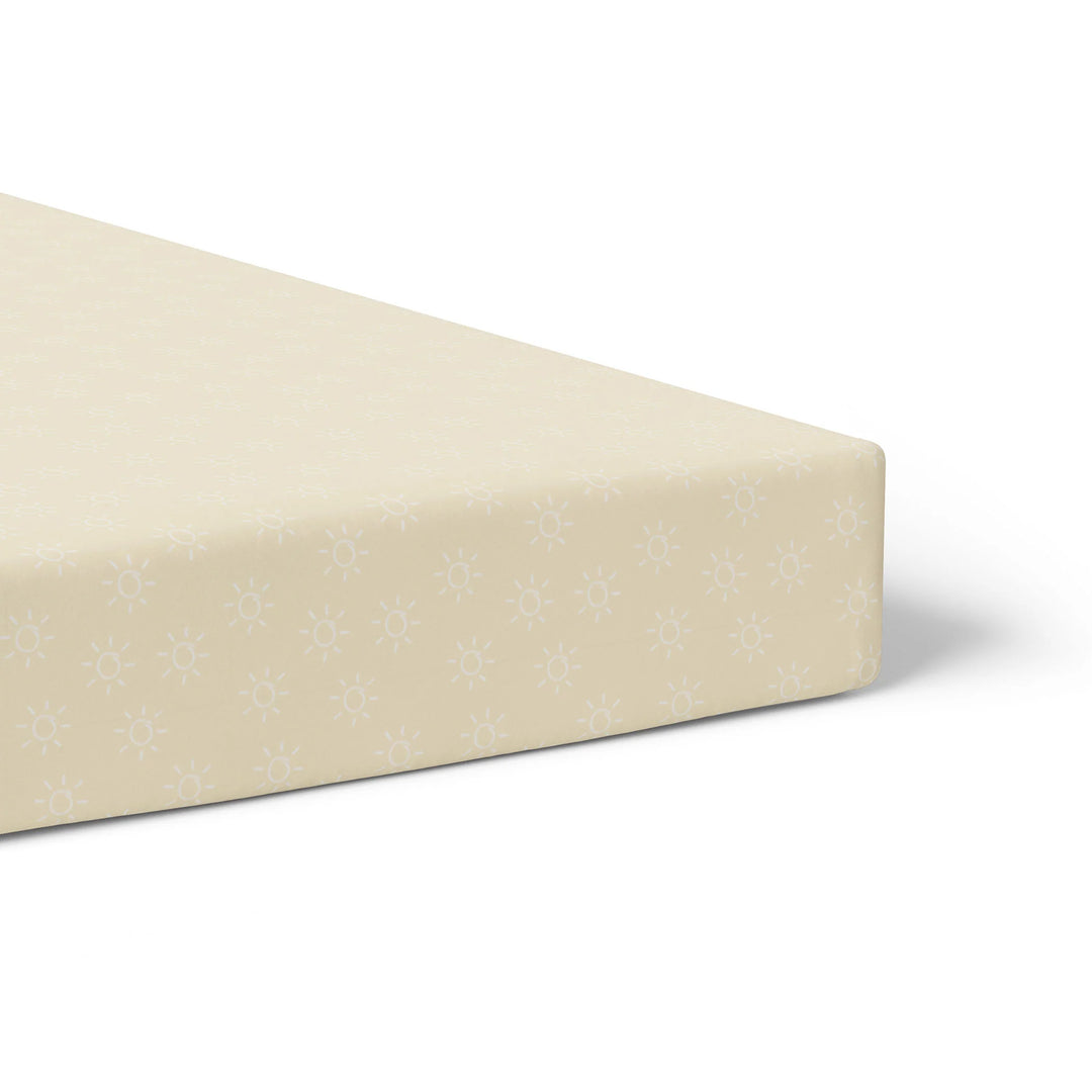 Bubba Blue Nordic 2pk Jersey Cot Fitted Sheets Vanilla/Latte