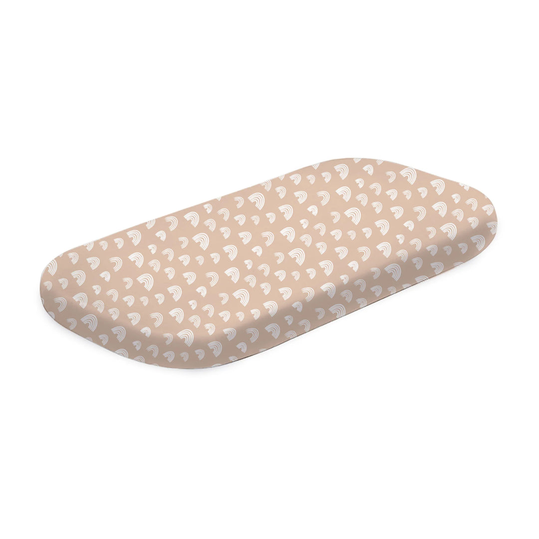 Bubba Blue Nordic 2pk Jersey Co-sleeper Fitted Sheets Vanilla/Latte