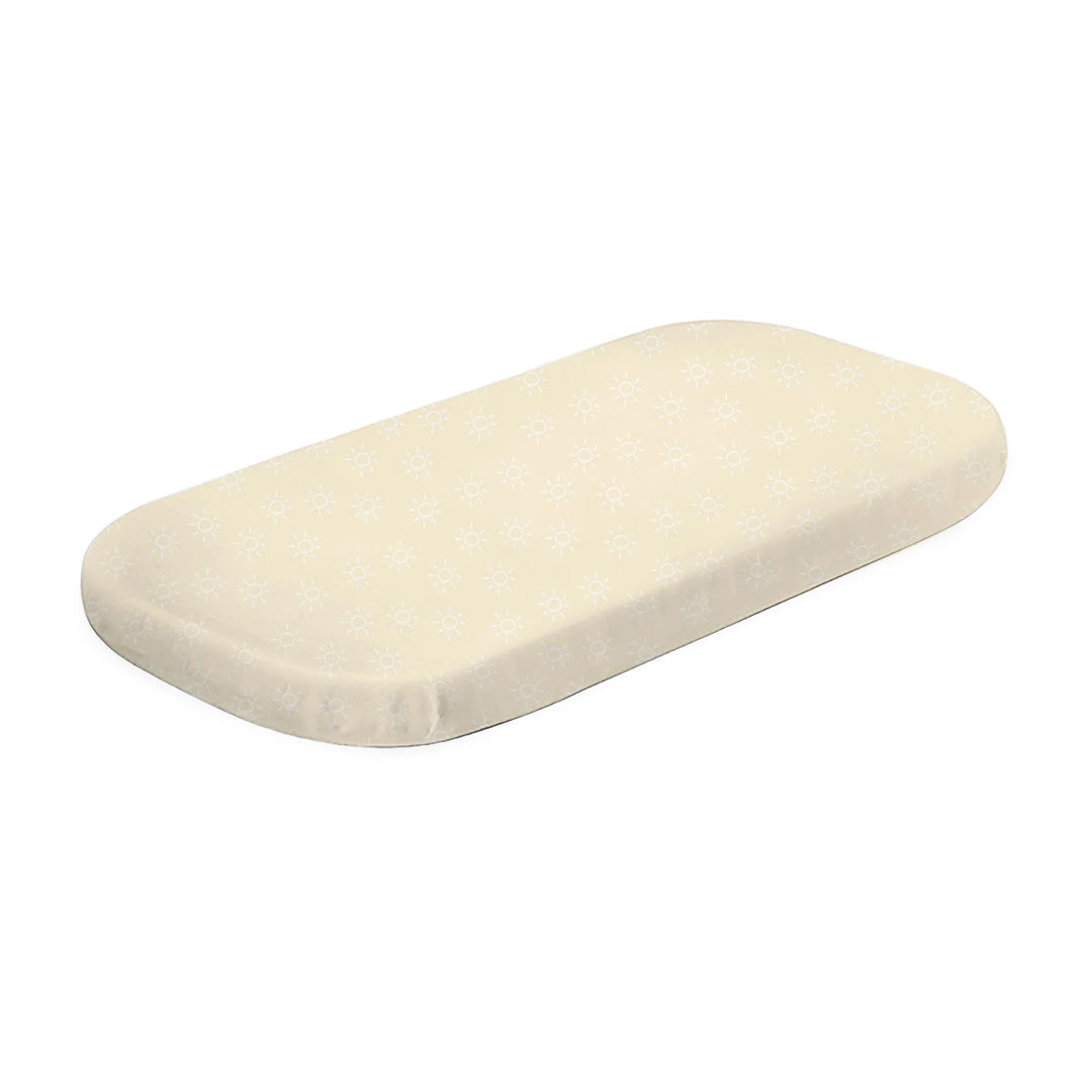 Bubba Blue Nordic 2pk Jersey Co-sleeper Fitted Sheets Vanilla/Latte