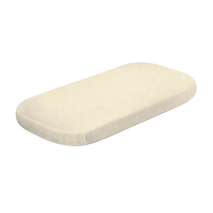 Bubba Blue Nordic 2pk Jersey Co-sleeper Fitted Sheets Vanilla/Latte