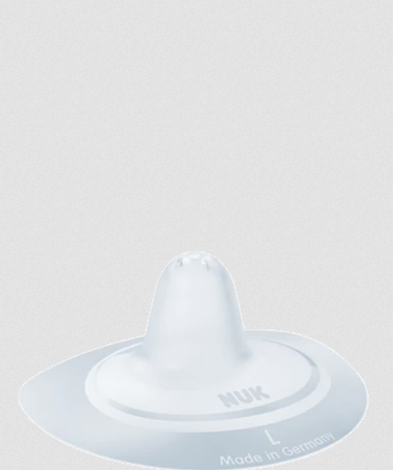 NUK Silicone Nipple Shield with Box, Medium, 2 per pack