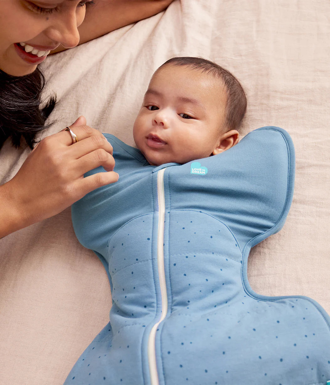 SWADDLE UP 2.5T - Storm Blue Pebbles