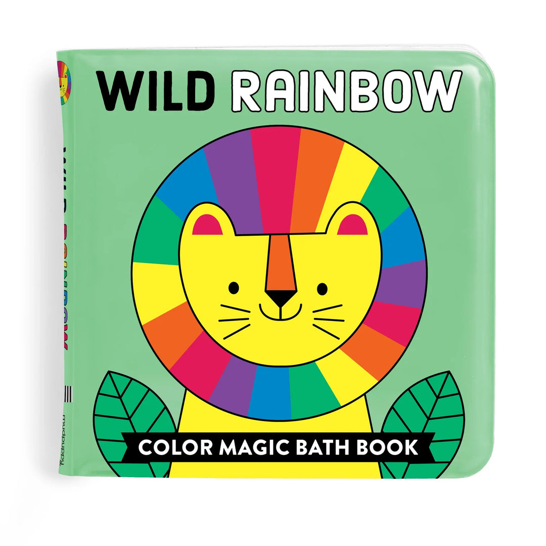 Mudpuppy Wild Rainbow Color Magic Bath Book Multi-Coloured
