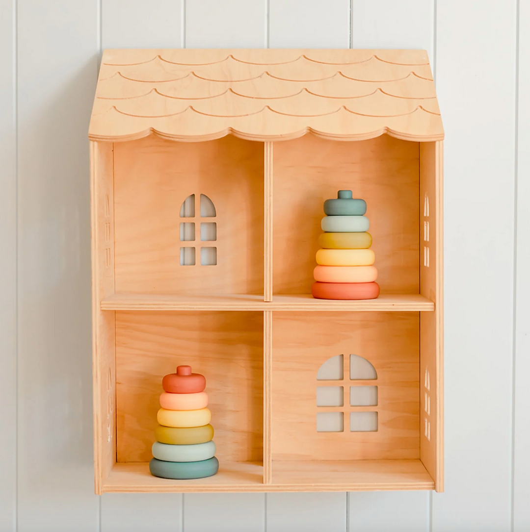 OB designs Silicone Stacker Tower | Cherry