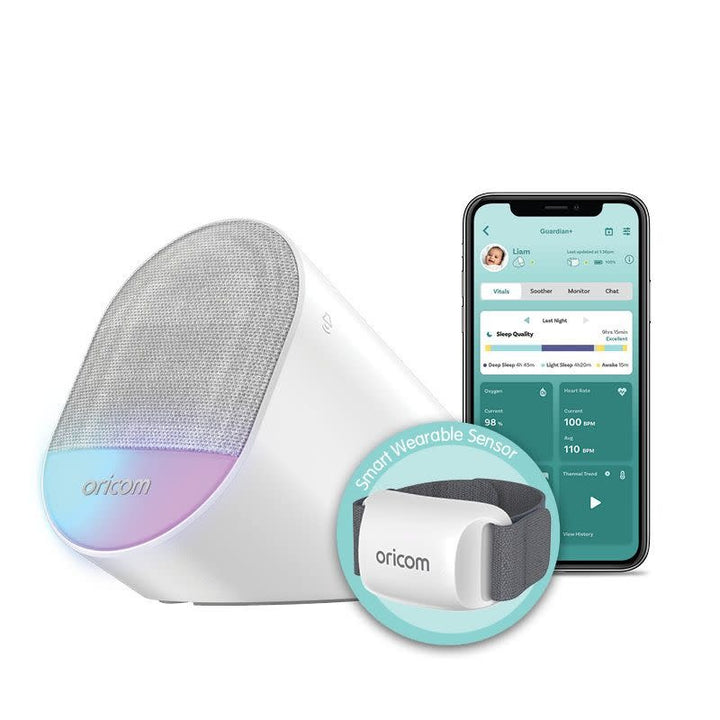 Oricom Guardian Plus Smart Wearable Baby Monitor(OBHGPLUS)