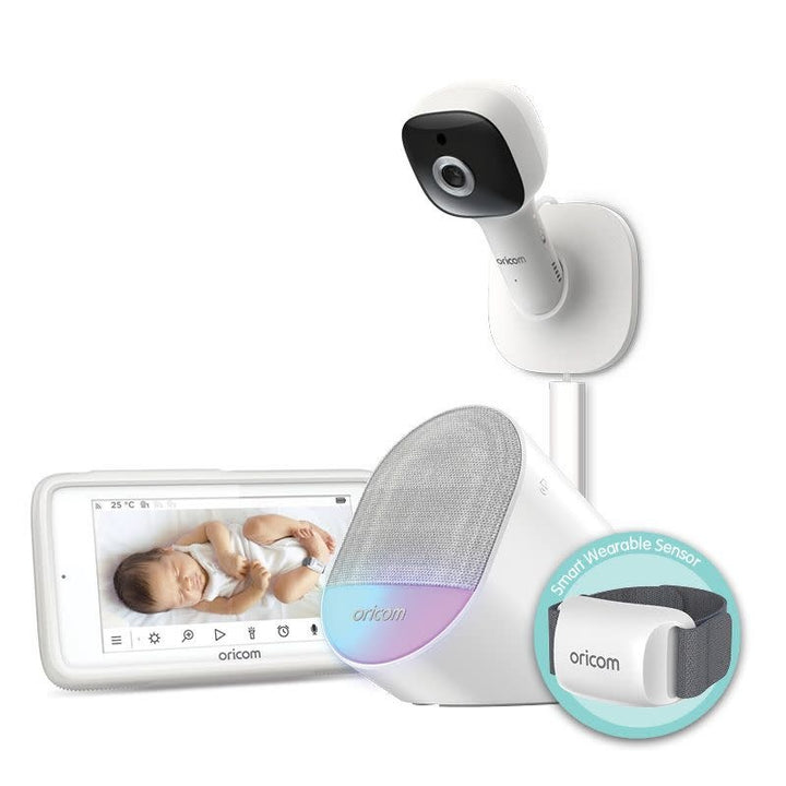 Oricom Guardian Pro Smart Wearable with Video Baby Monitor(OBHGPRO)