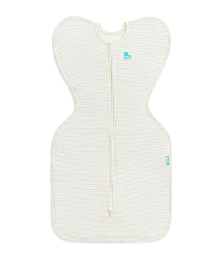 SWADDLE UP™ LITE 0.2Tog Cotton - Tan Breton Stripe