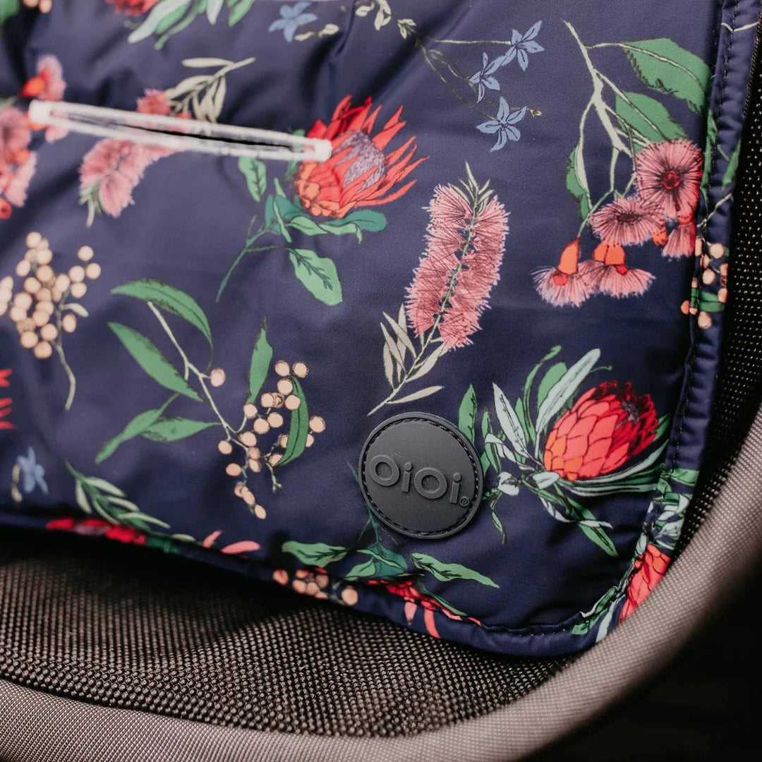 OiOi Reversible Pram Liner - Botanical