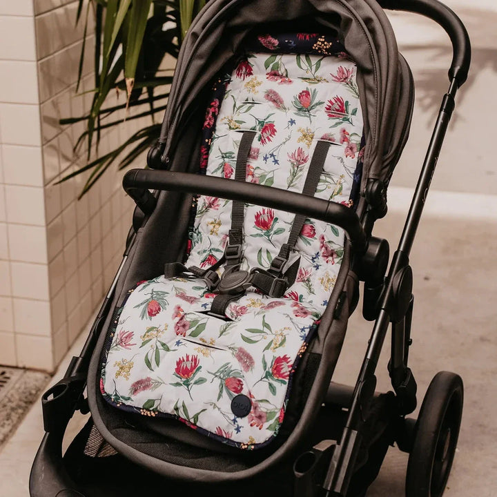 OiOi Reversible Pram Liner - Botanical