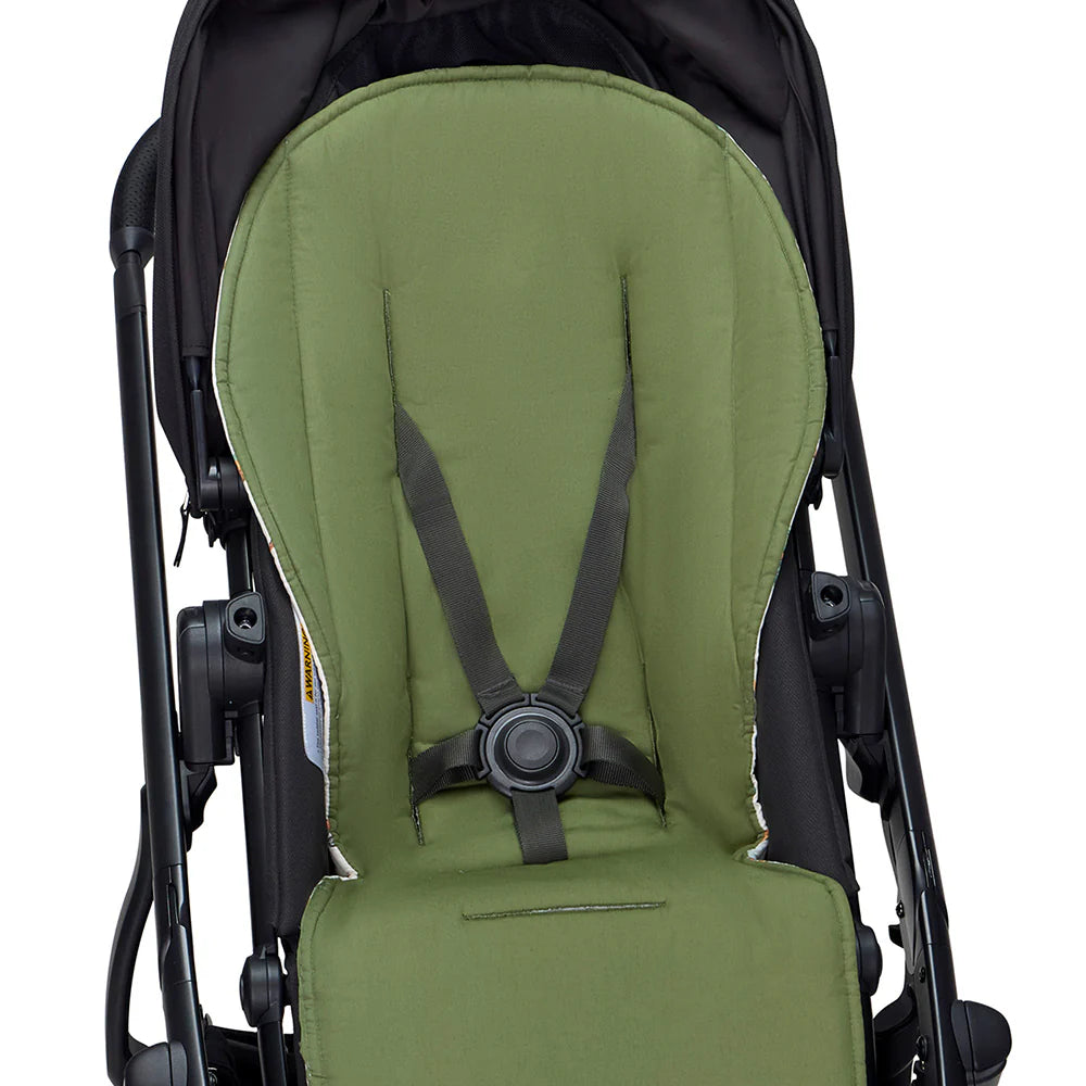 Snuggle Hunny Universal Organic Pram Liner - Diggers & Tractors