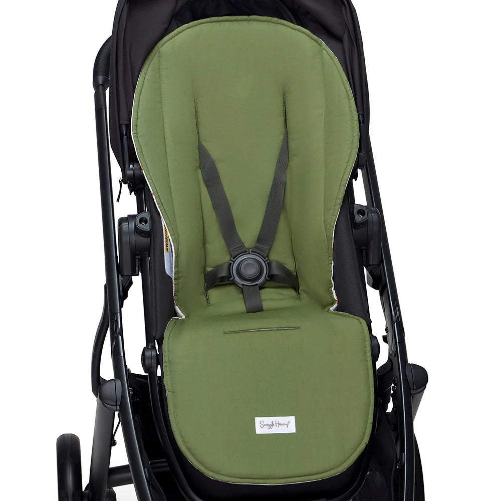 Snuggle Hunny Universal Organic Pram Liner - Diggers & Tractors