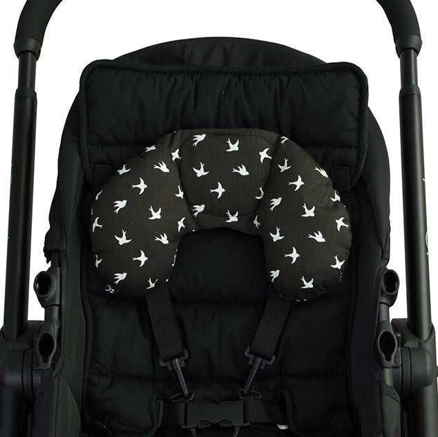 Outlookbaby Head Hugger Neck Support Black Swallow