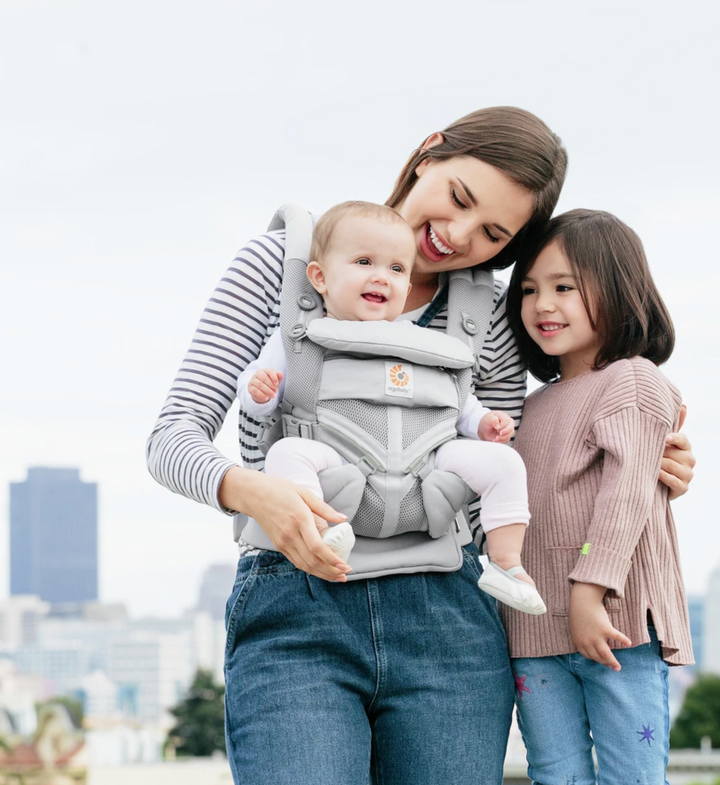 ERGOBABY OMNI 360 COOL AIR MESH BABY CARRIER-Pearl Grey