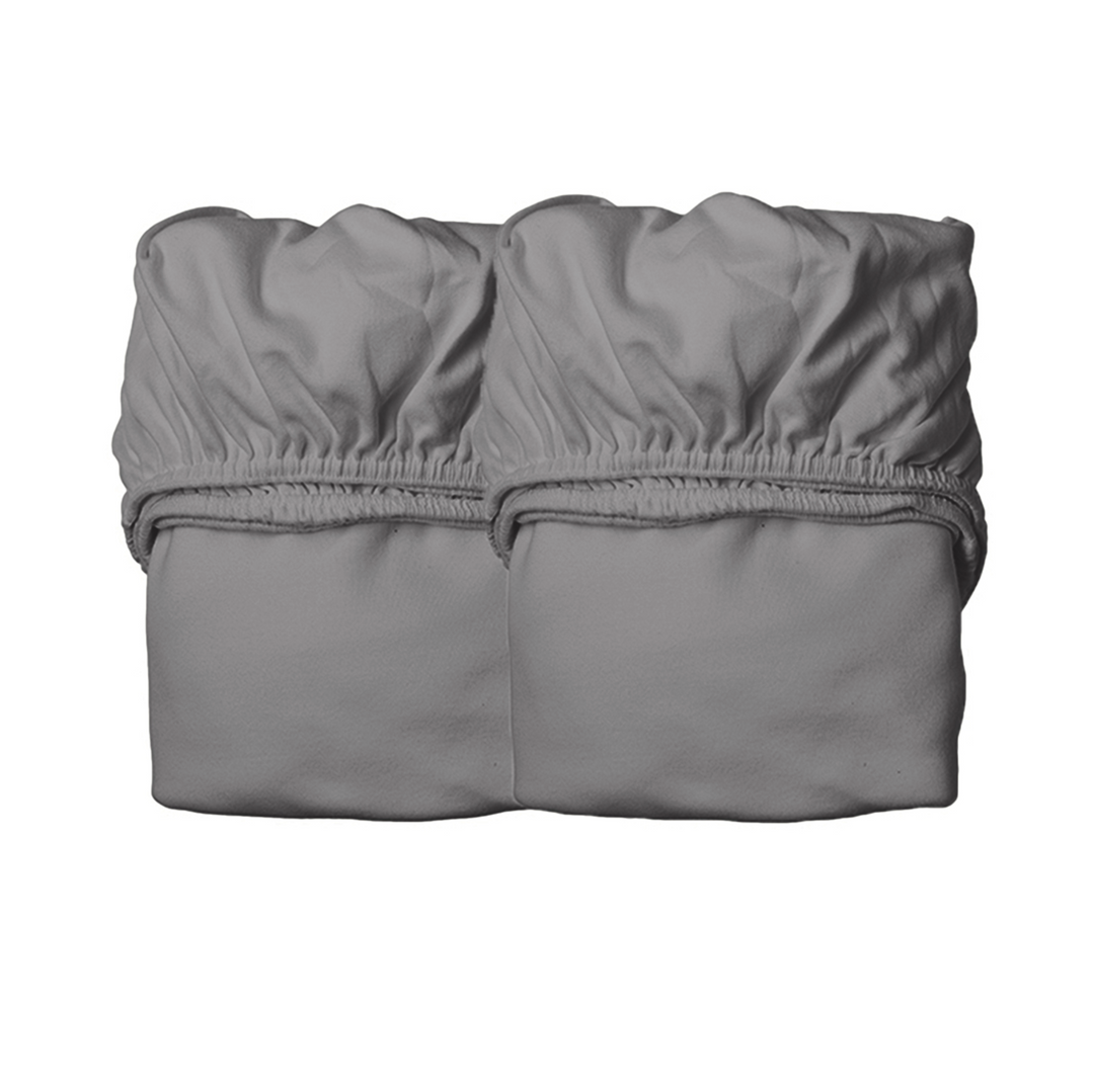 Leander Organic Baby Cot Sheets 2pk