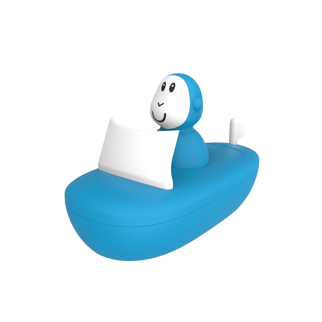 Matchstick Monkey Boat Set - Blue