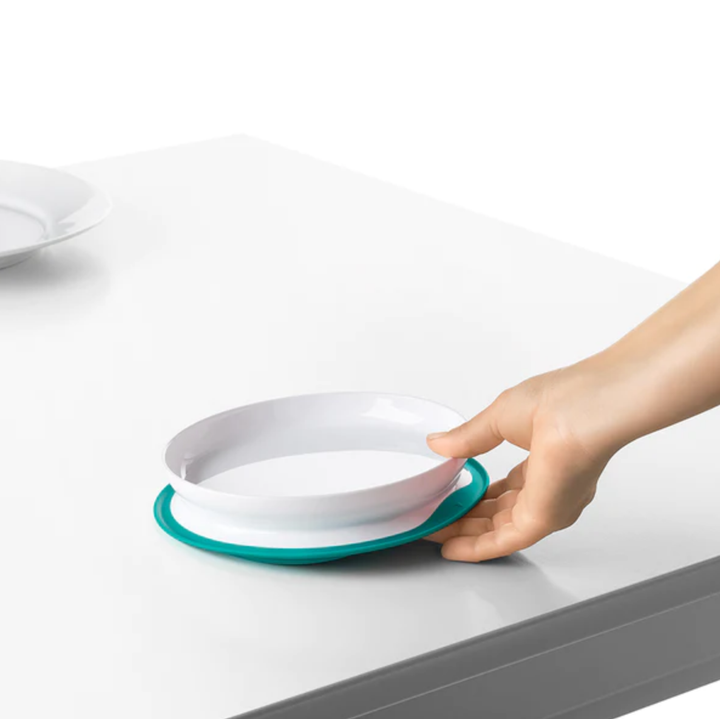 OXO TOT STICK & STAY SUCTION PLATE TEAL