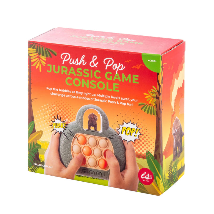 Discovery Zone Jurassic Push & Pop Game Console (Assorted)