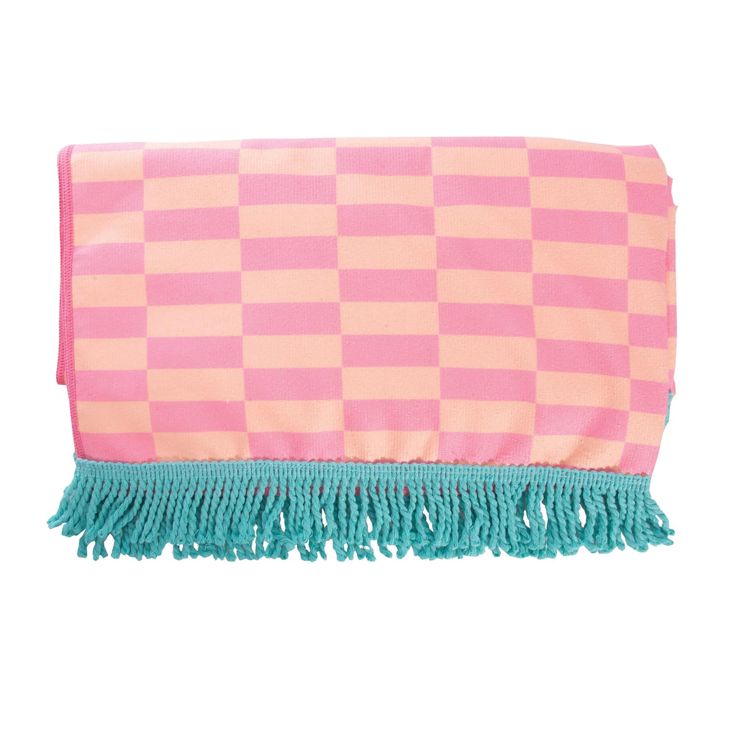 isGift Eclectic Summer - Quick Dry Tassel Towel 160x80cm - Assorted