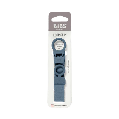 BIBS Pacifier Clip Loop - Petrol