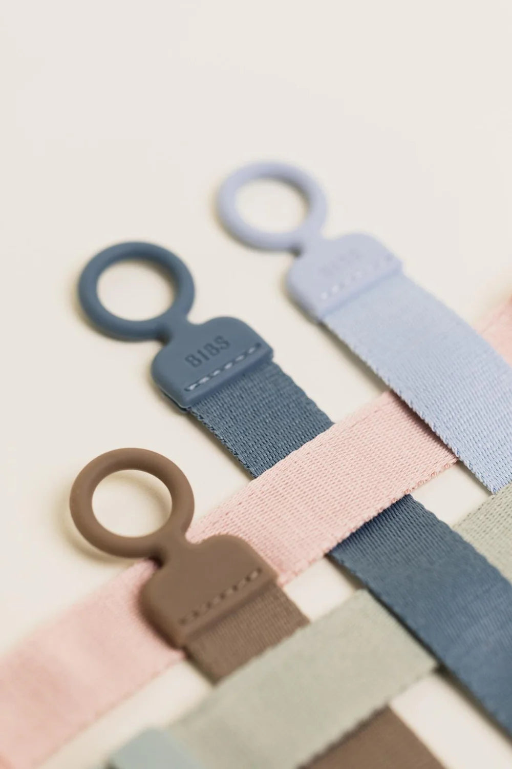 BIBS Pacifier Clip Loop - Petrol