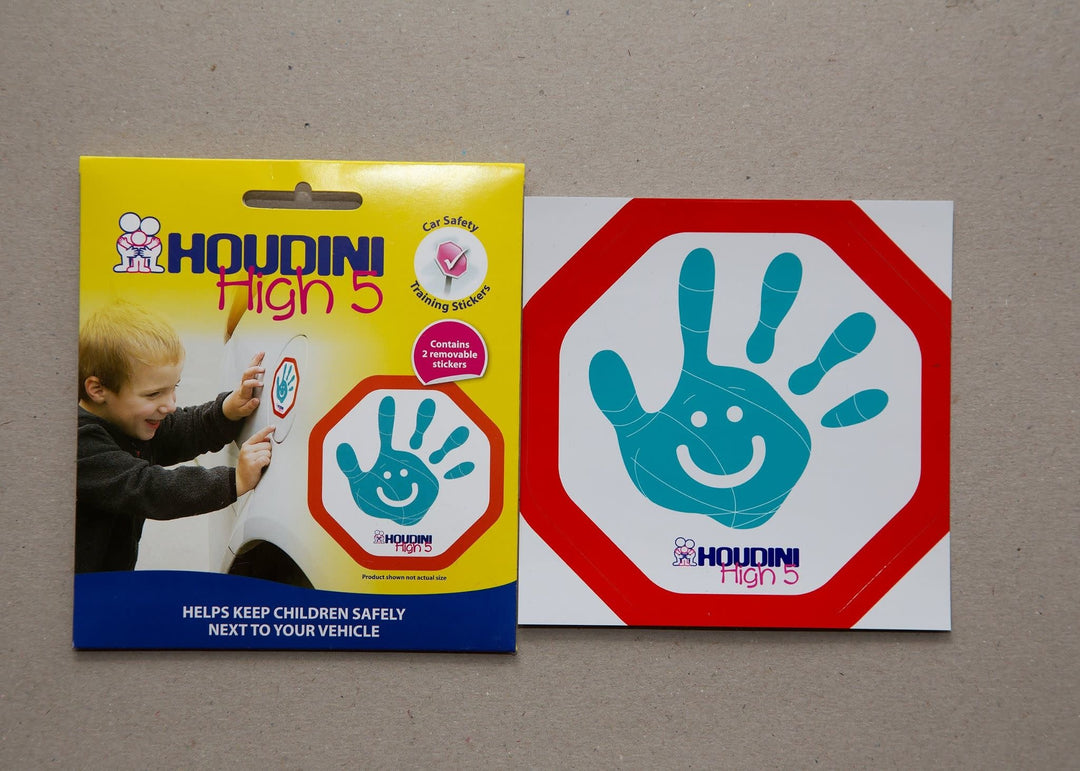 Houdini High 5 Sticker Twin Pack-Aqua
