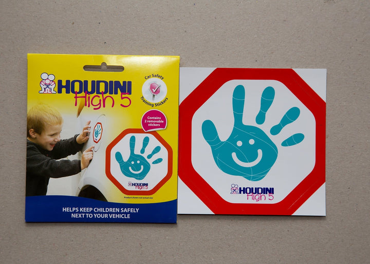 Houdini High 5 Sticker Twin Pack-Aqua
