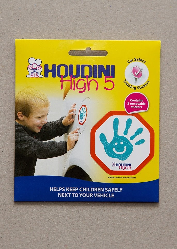 Houdini High 5 Sticker Twin Pack-Aqua
