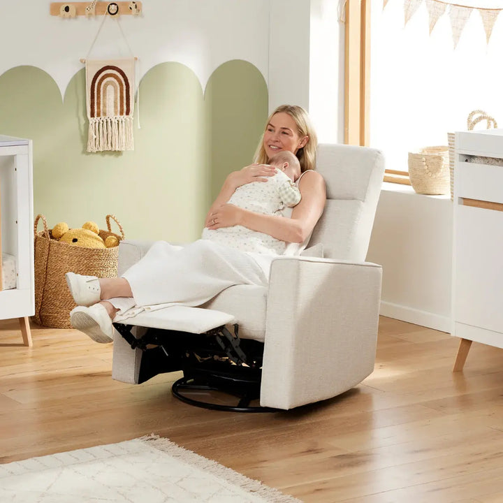 Il Tutto Paige Recliner Glider Chair - Egg Shell