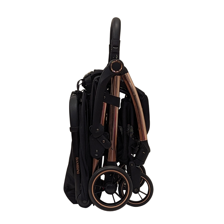 Bambini PARIS Travel Stroller-Black/Gold
