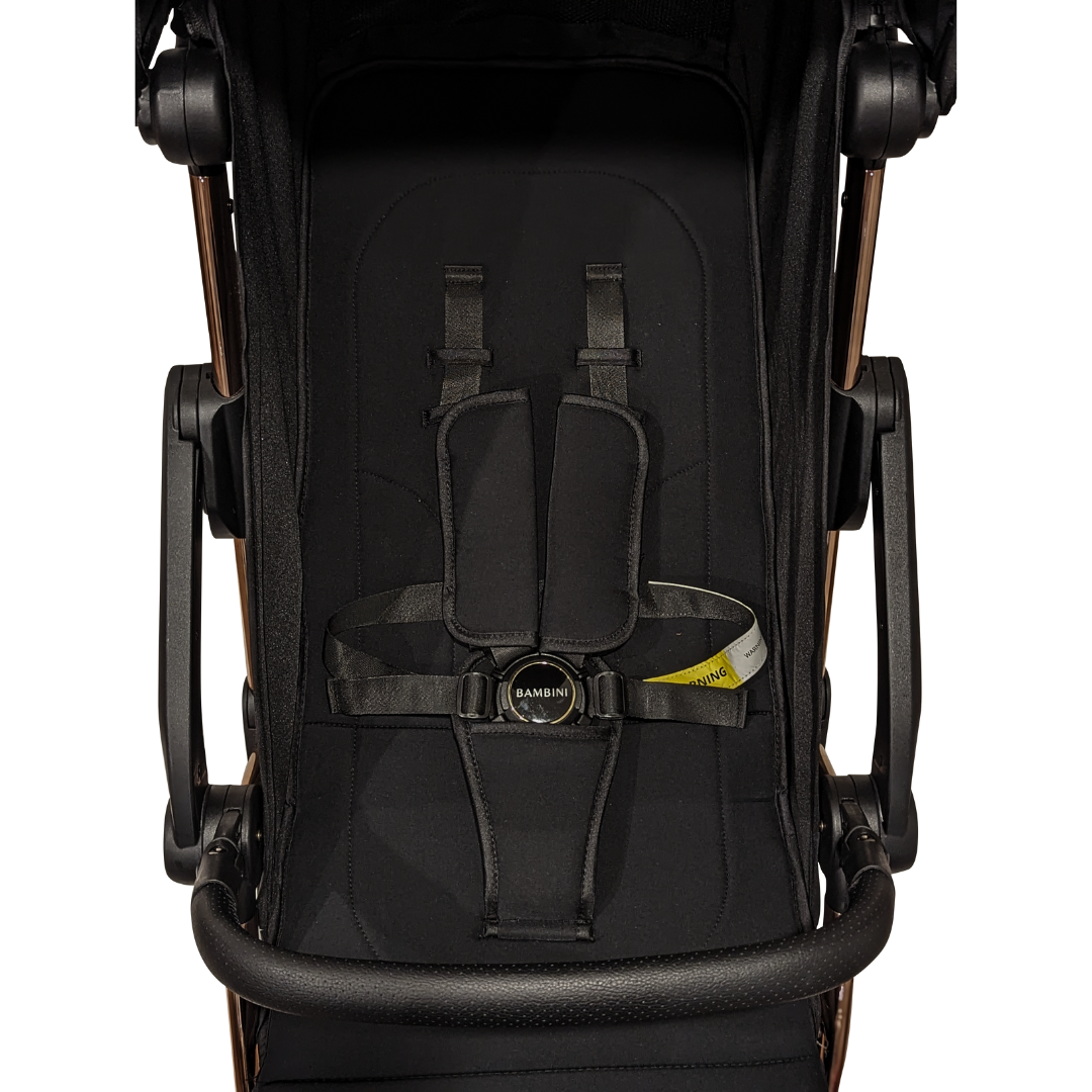 Bambini PARIS Travel Stroller-Black/Gold