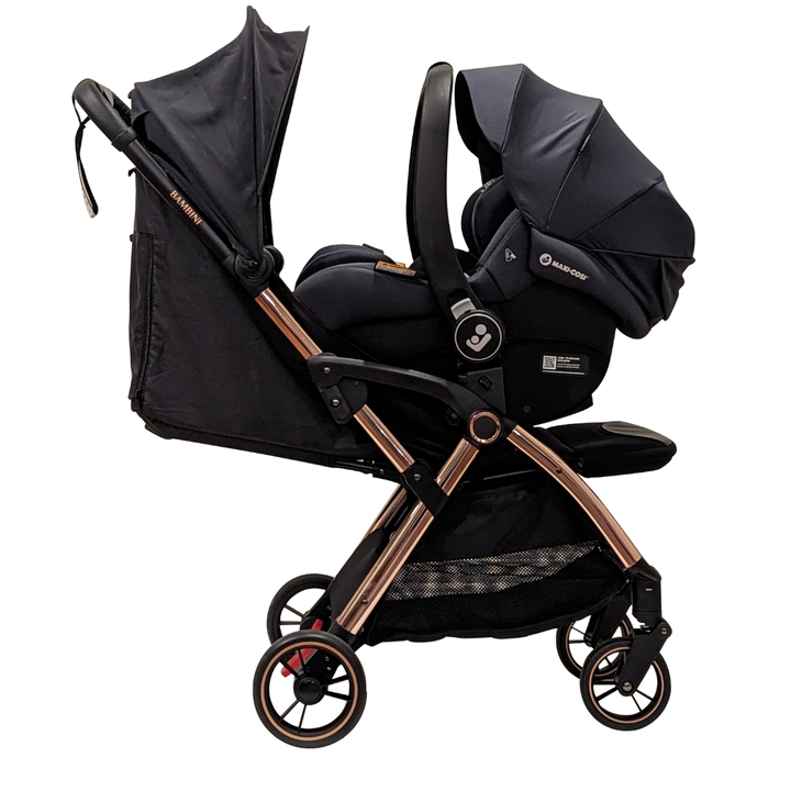 Bambini PARIS Travel Stroller-Black/Gold
