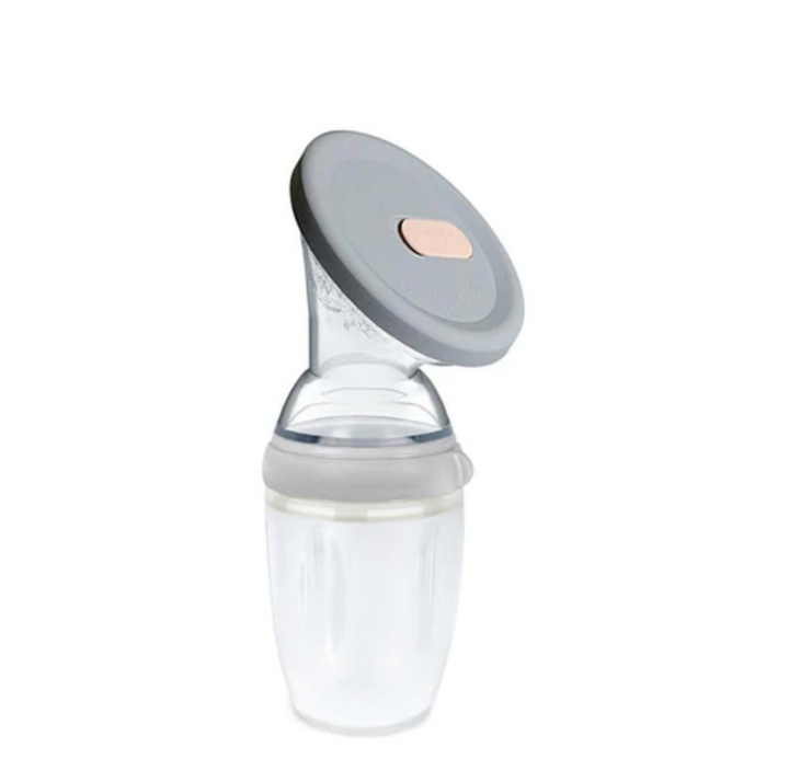 Haakaa Generation 3 Silicone Breast Pump & Silicone Cap Set-Grey 250ml
