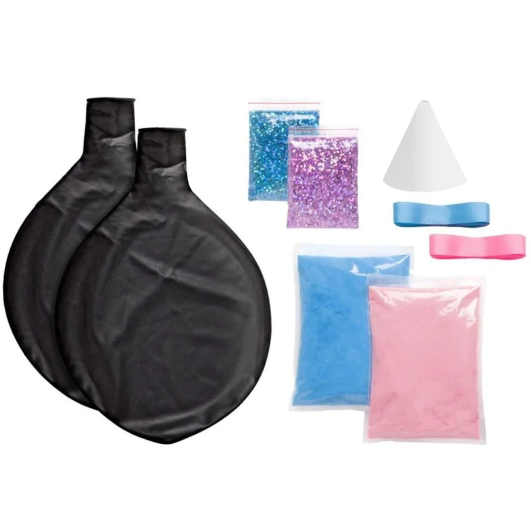 PEARHEAD GENDER REVEAL BALLOON KIT