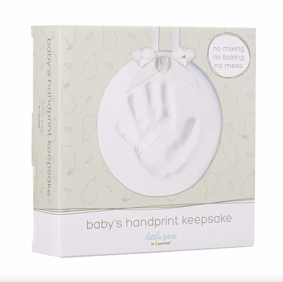 LITTLE PEAR BABY PRINT HANGING KEEPSAKE