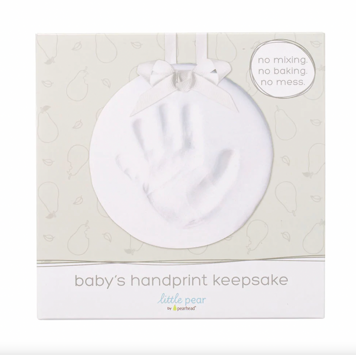 LITTLE PEAR BABY PRINT HANGING KEEPSAKE