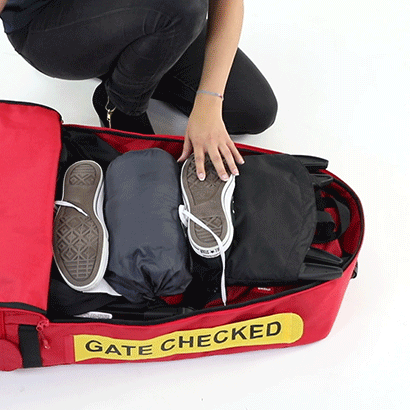 Phil&Teds travel bag-Red